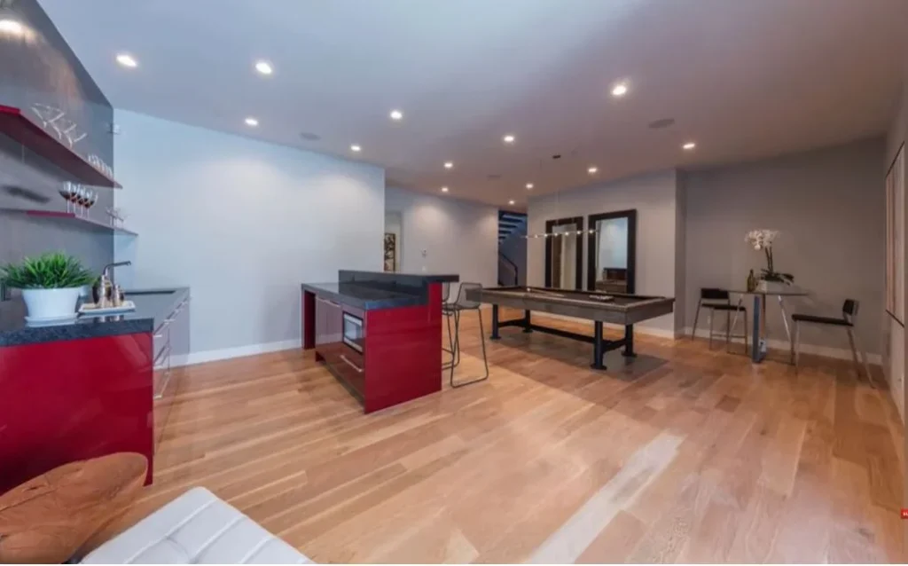 Basement Area with tables