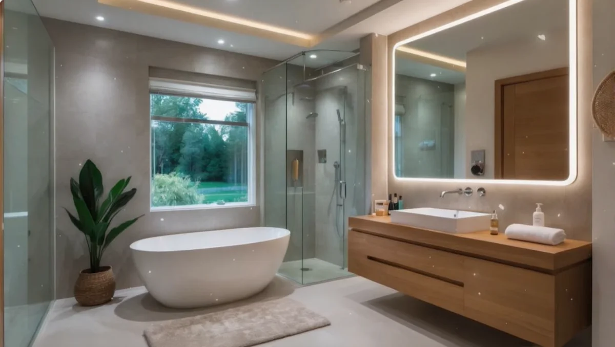 Stylish bathroom tub