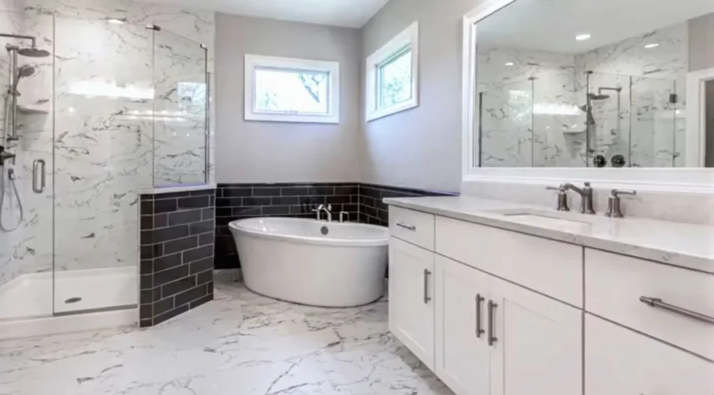 Modern Style Bathroom wih mirror