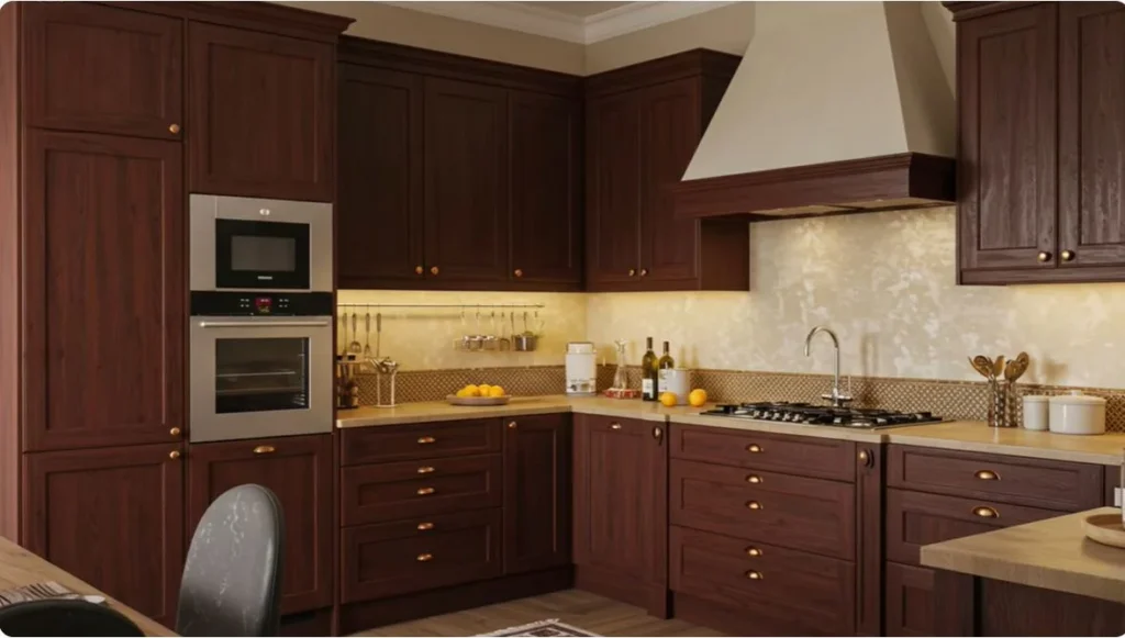 Chimeny included in cabinets