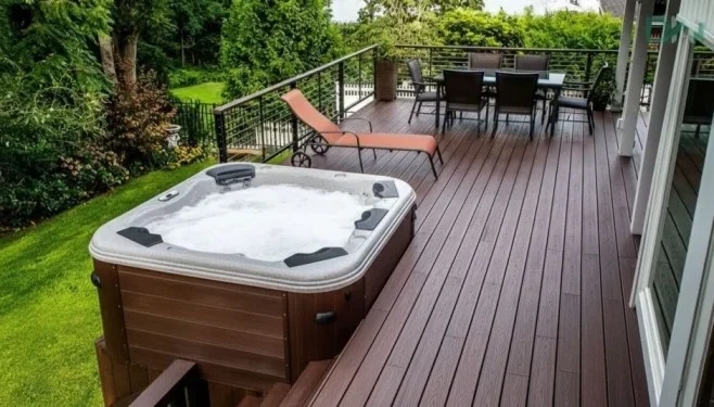 Small Pool with Outdoor Sittings