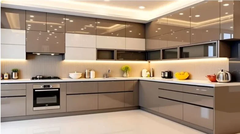 Home 6 Kitchen Solutions with high Lighting